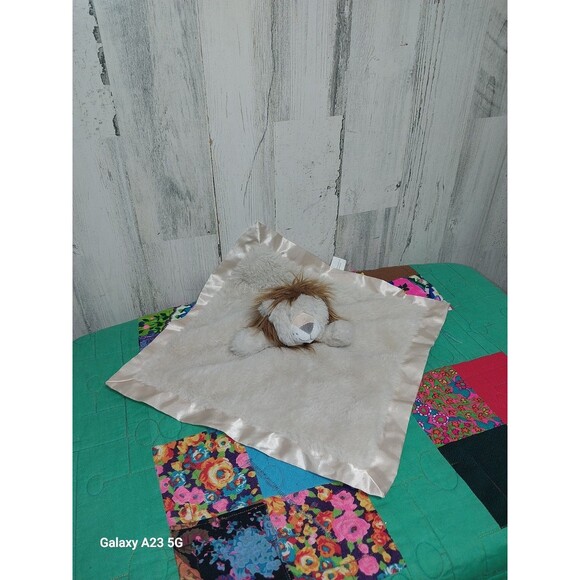 Cloud Island Tan Brown Plush Lion Wild Cat Security Blanket Lovey - Picture 1 of 5